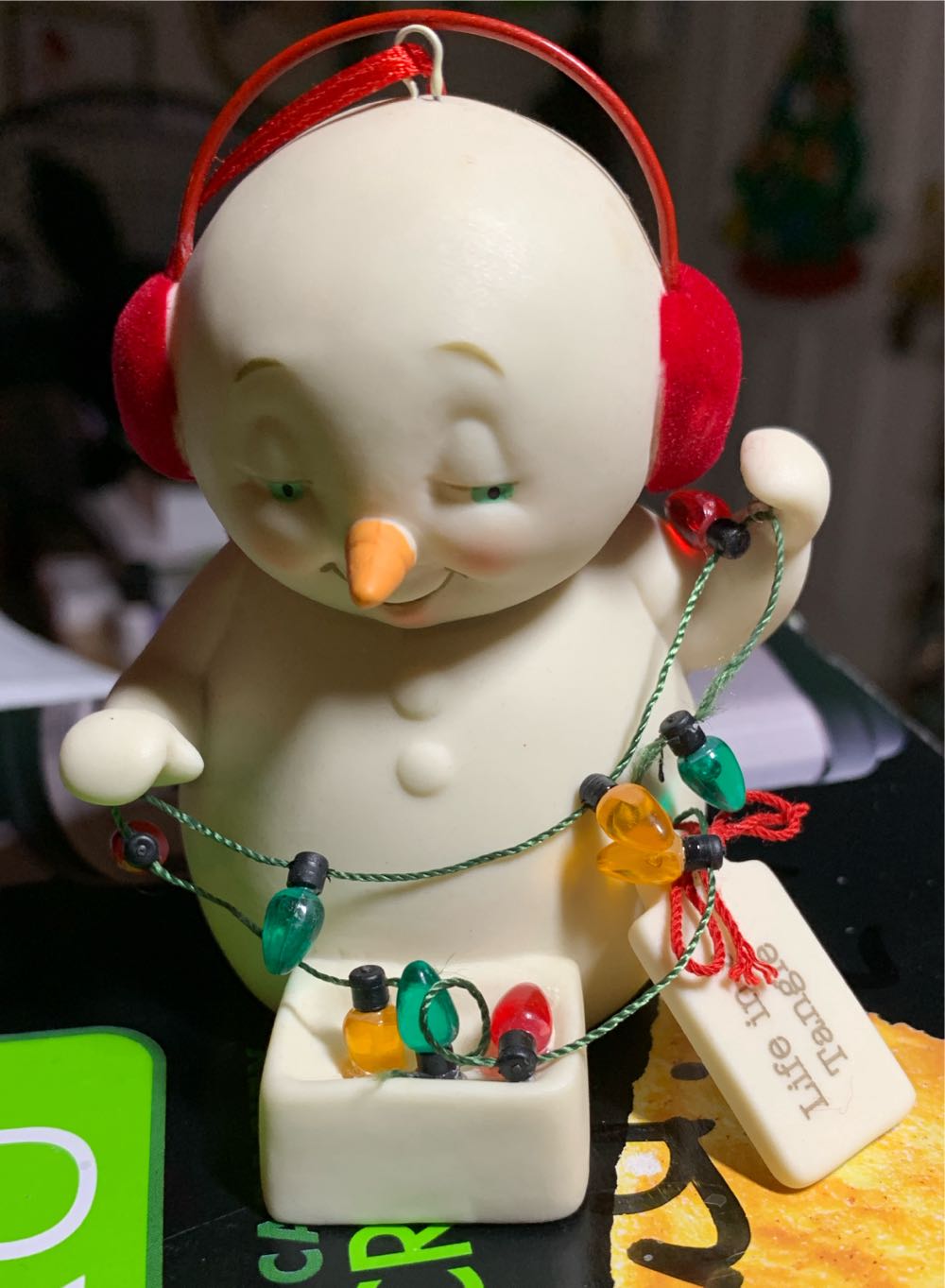 Nib. Hallmark Disney Mickey Mouse W Gift Christmas Tree Ornament