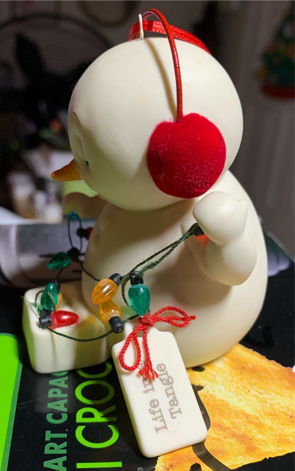 Life In A Tangle - Snowpinions (Snowmen) ornament collectible - Main Image 2