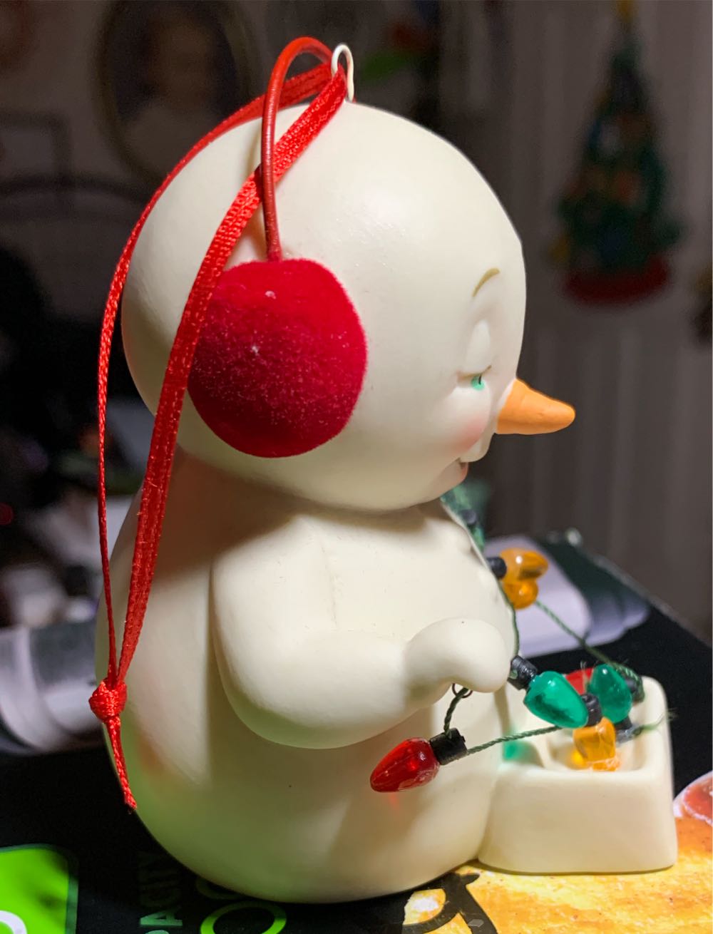 Life In A Tangle - Snowpinions (Snowmen) ornament collectible - Main Image 4