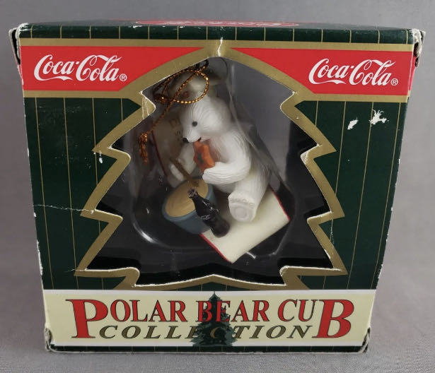 Making Cookies - Coca-Cola Polar Bears (COCA-COLA Polar Bear) ornament collectible - Main Image 2