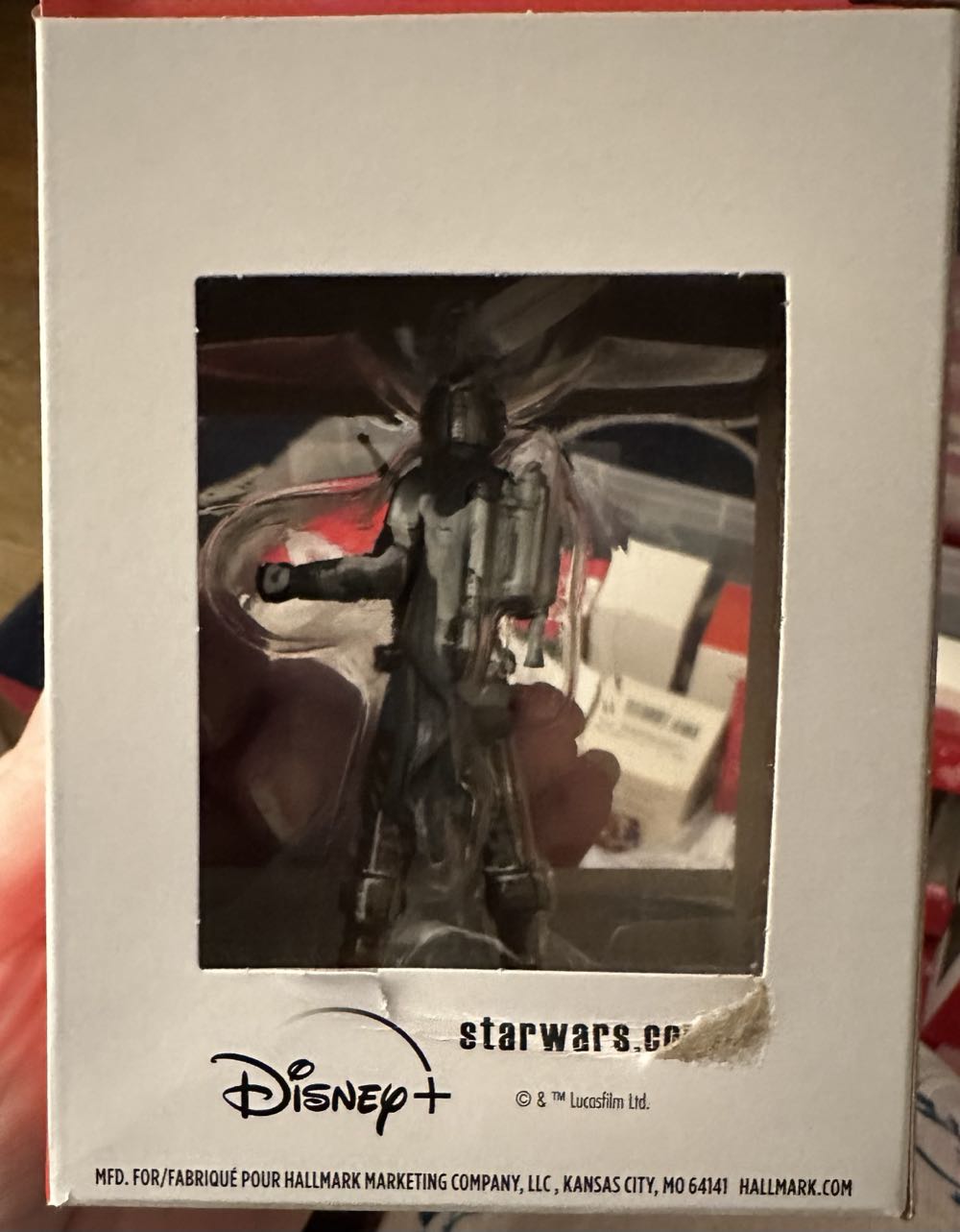 Hallmark Star Wars The Mandalorian  ornament collectible - Main Image 2