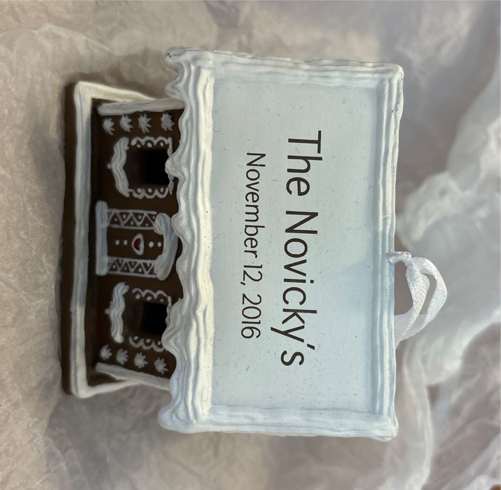 Our First House  ornament collectible - Main Image 2