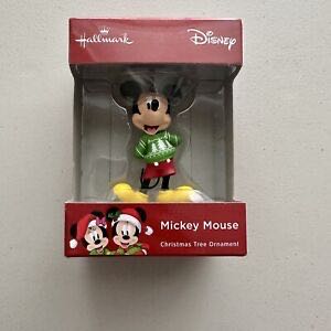 Hallmark Disney Ornaments Mickey Christmas Tree Sweater New In Box  ornament collectible [Barcode 763795478460] - Main Image 1