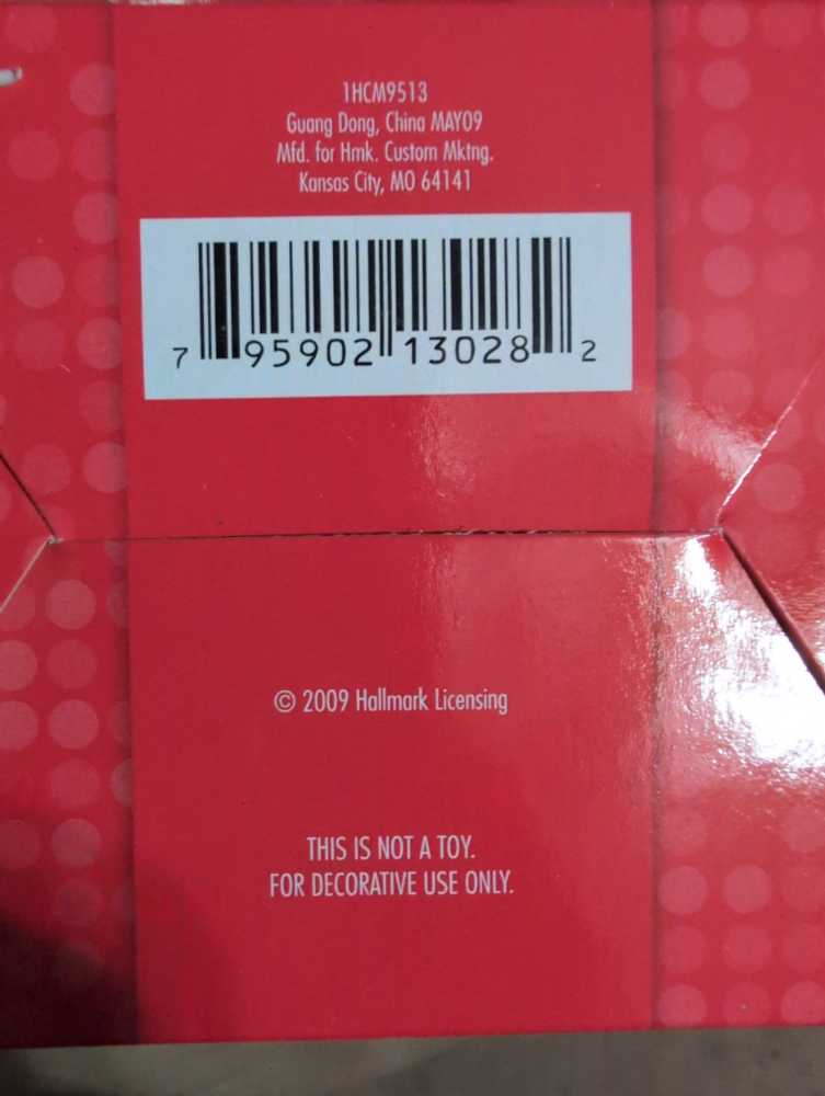 Blown Glass Santa  (Santa) ornament collectible [Barcode 795902130282] - Main Image 3