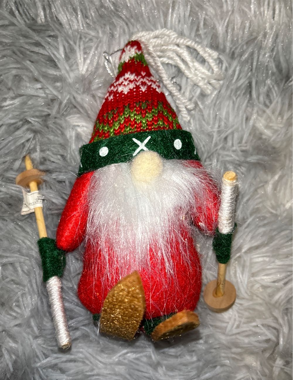 Disney Parks Bolt Resin Christmas Ornament