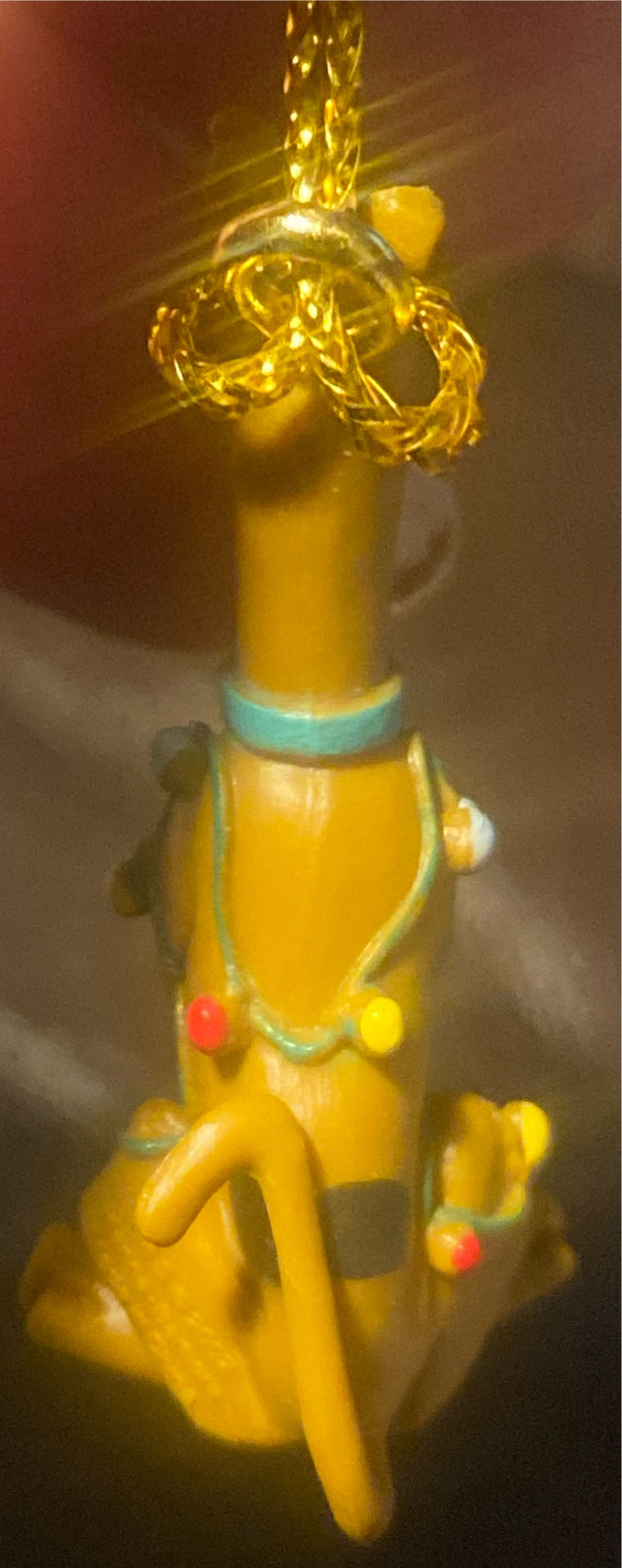 Scooby Doo With Lights And Cookie Miniature Ornament - Scooby Doo (Scooby Doo) ornament collectible - Main Image 3