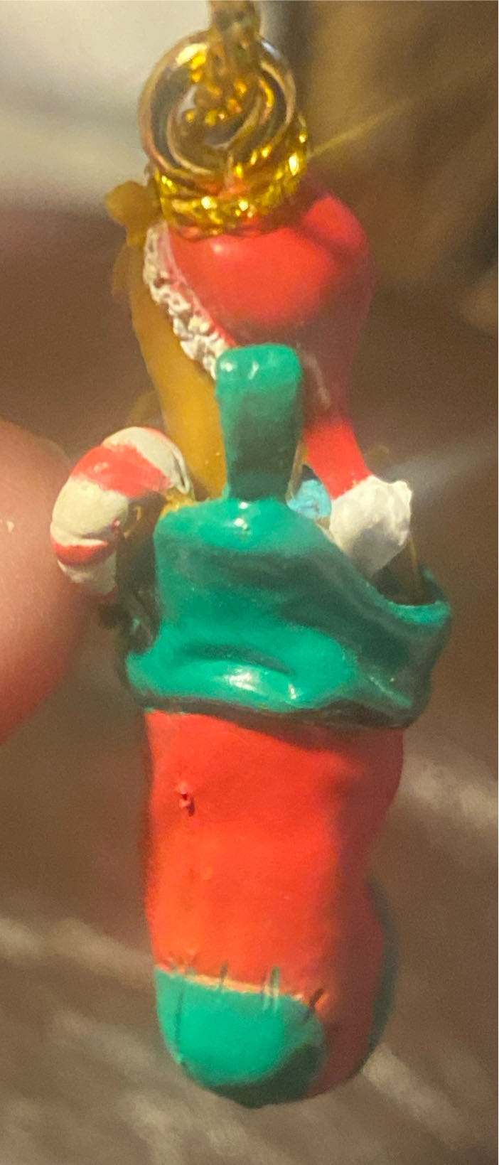 Scooby Doo In Stocking Miniature Ornament - Scooby Doo (Scooby Doo) ornament collectible - Main Image 3