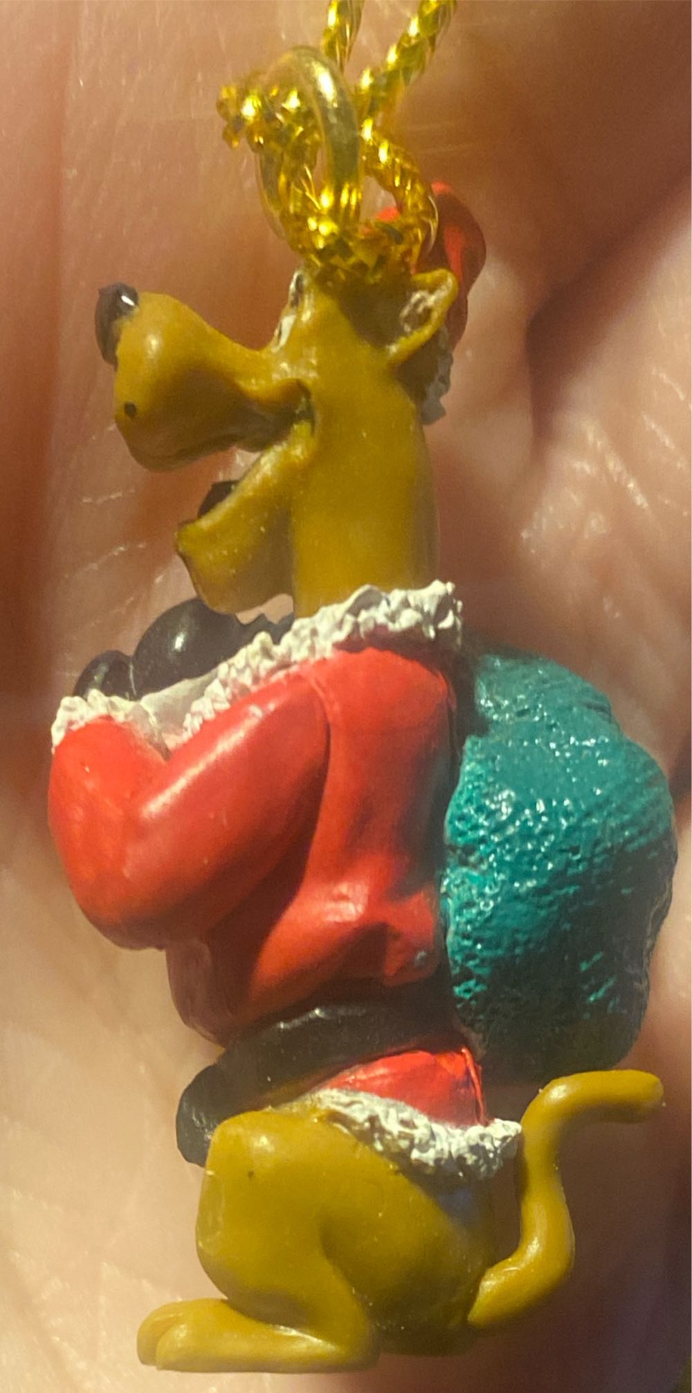 Scooby Doo As Santa Miniature Ornament - Scooby Doo (Scooby Doo) ornament collectible - Main Image 4