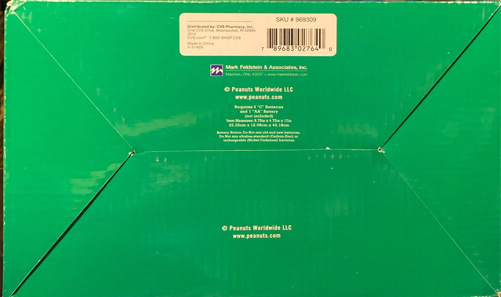 Mark Feldstein Peanuts Christmas Linus And Lucy Song Cuckoo Clock Multicolor - Peanuts Gang (Peanuts) ornament collectible [Barcode 789683027640] - Main Image 4