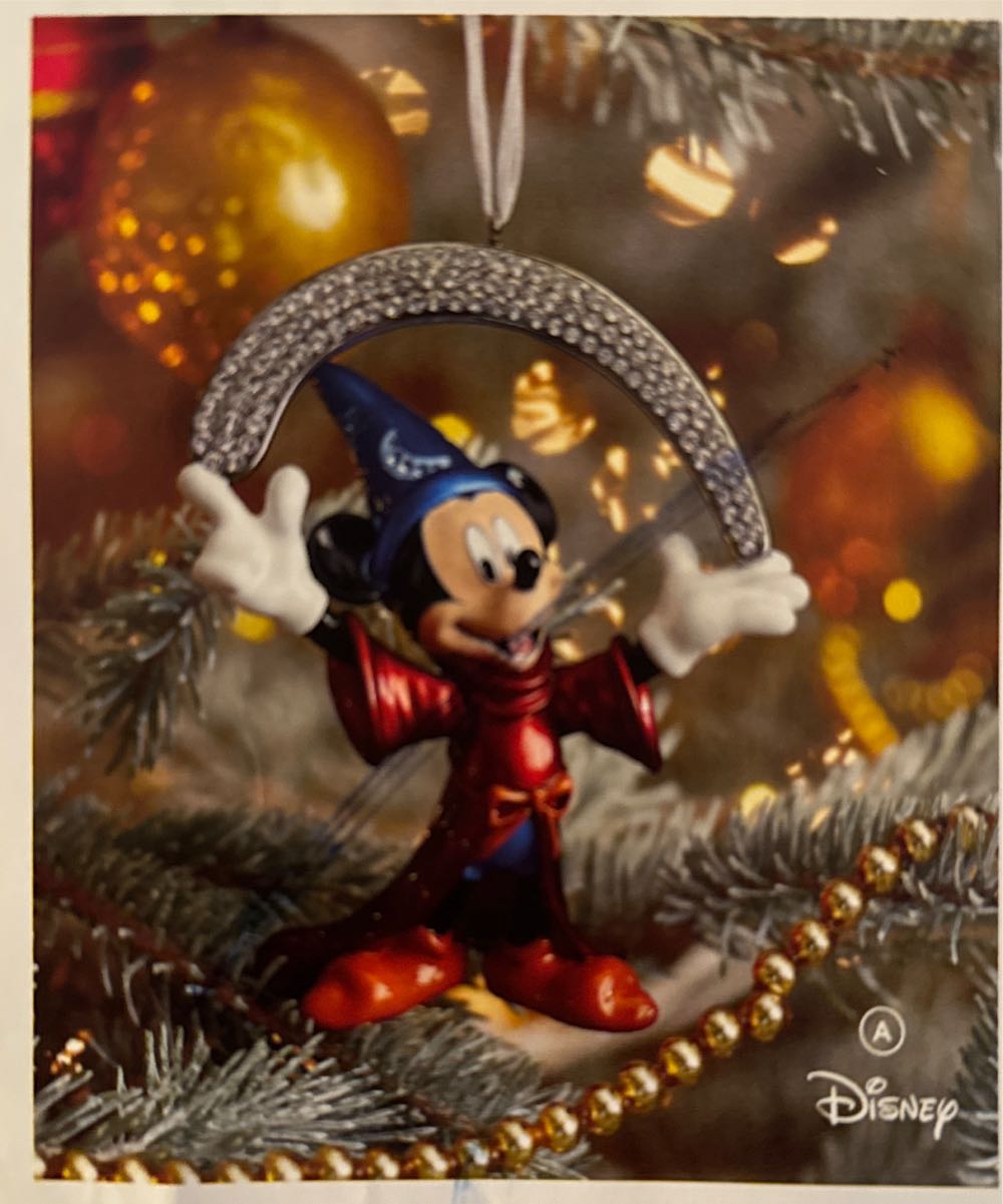 Glass Ornament with three hooks (White)