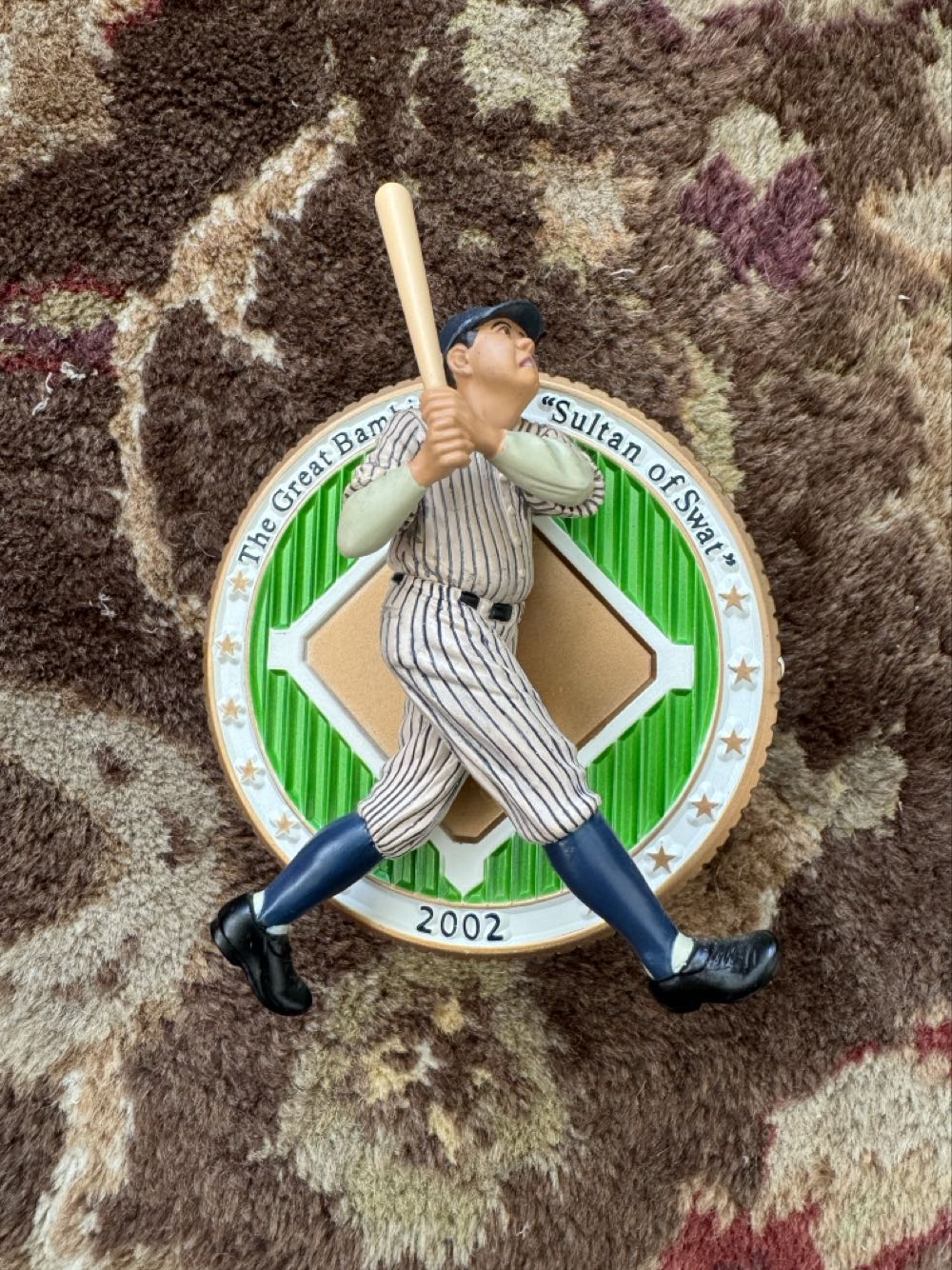 Babe Ruth Home Run #60* - New York Yankees (New York Yankees) ornament collectible [Barcode 018100944797] - Main Image 2