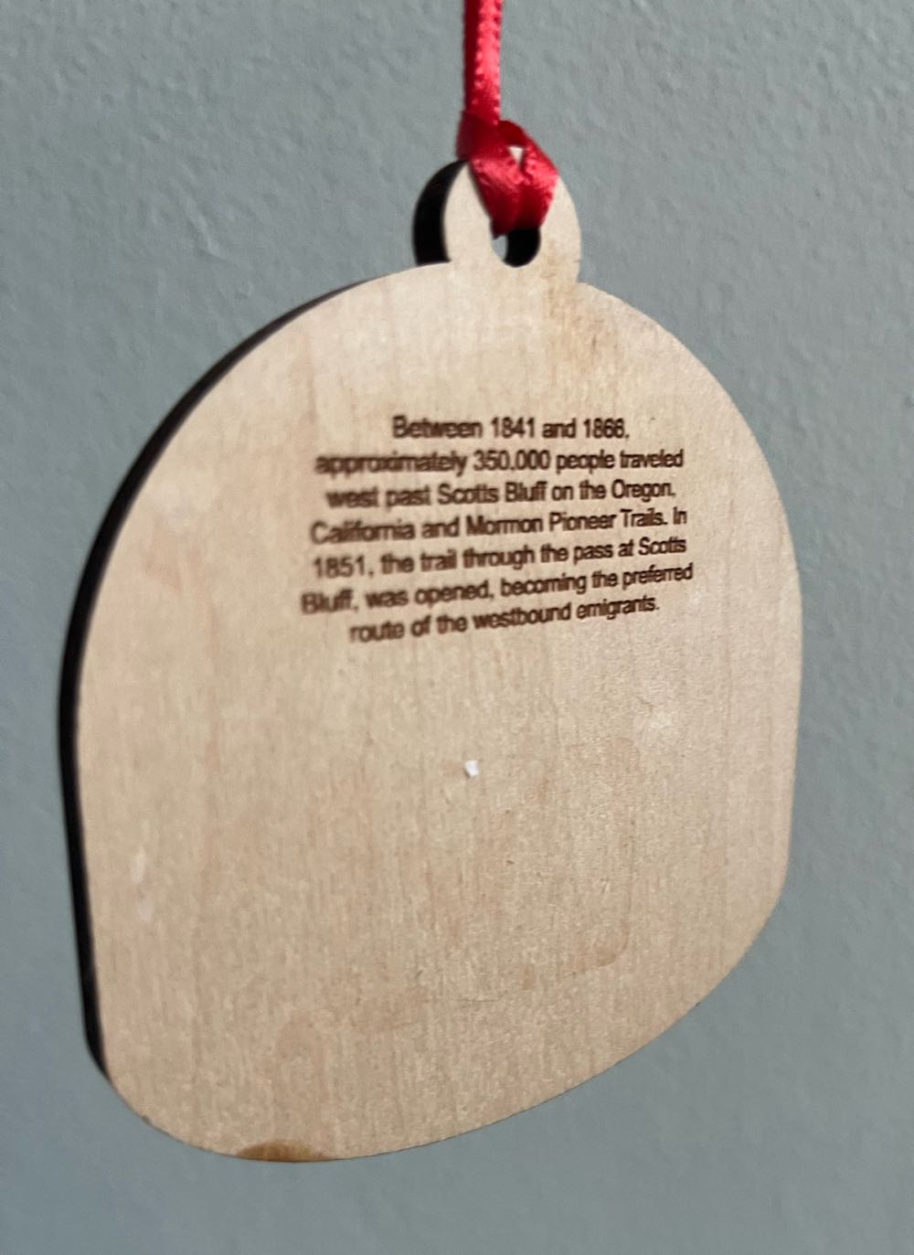 Scotts Bluff National Monument  (Historical) ornament collectible - Main Image 2