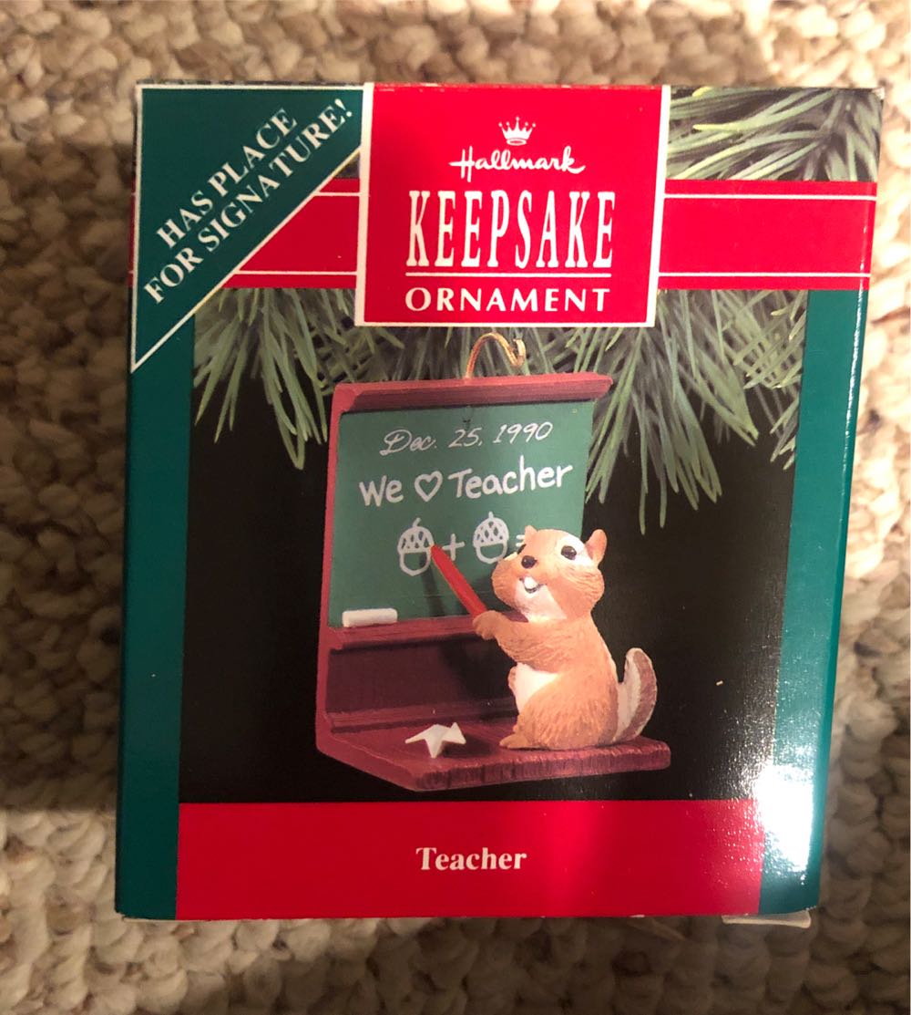 Teacher  ornament collectible [Barcode 070000027437] - Main Image 4