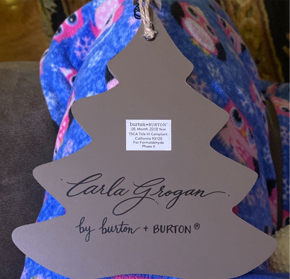 Burton + Burton - Carla GroganOh Night Divine Ornament - Oh Night Divine (Christmas Tree) ornament collectible - Main Image 2