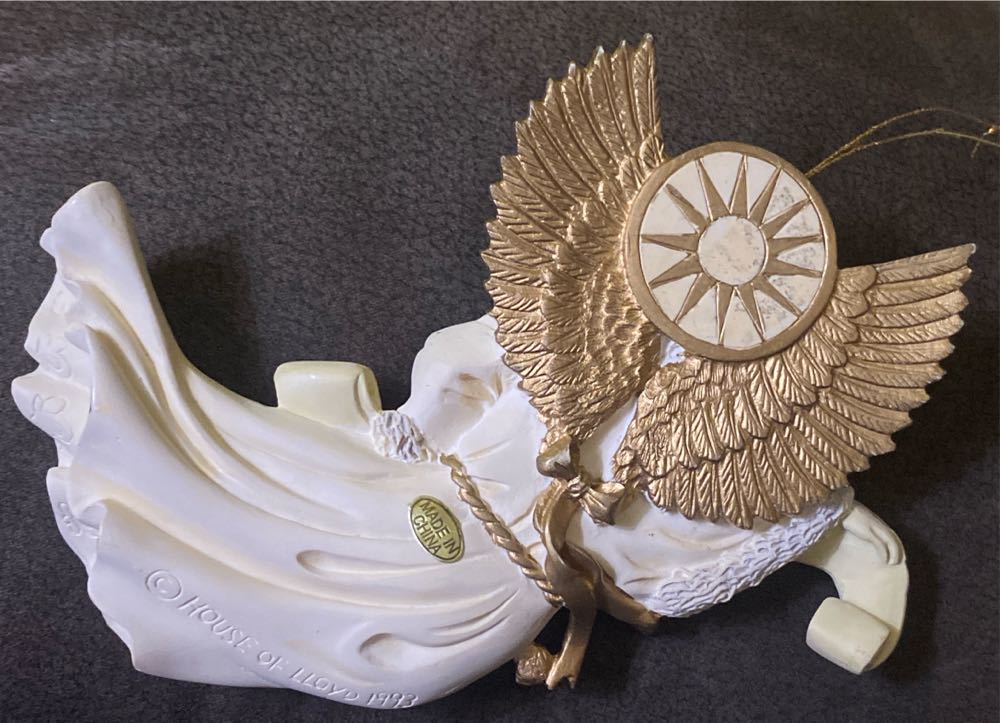 House Of Llyod Christmas Around The World Symbol Of Peace Angel Ornament - Angel (Christmas Around The World) ornament collectible - Main Image 2