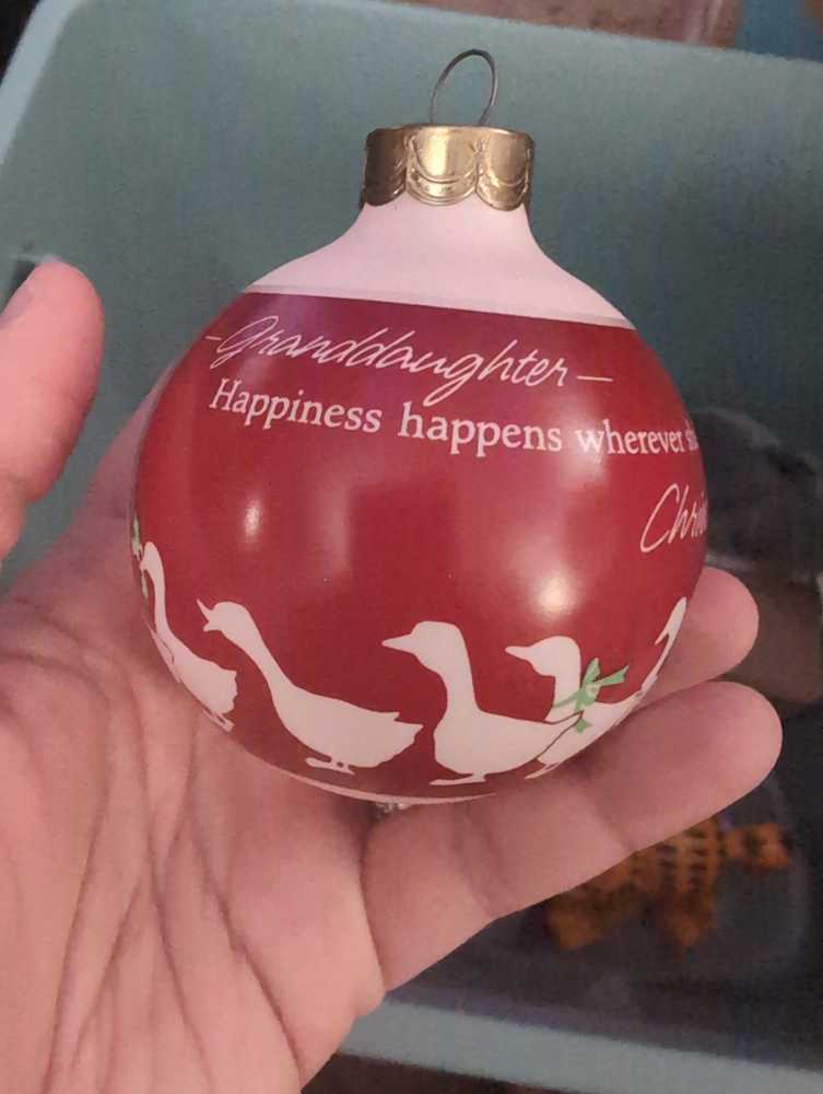 Granddaughter  ornament collectible - Main Image 2