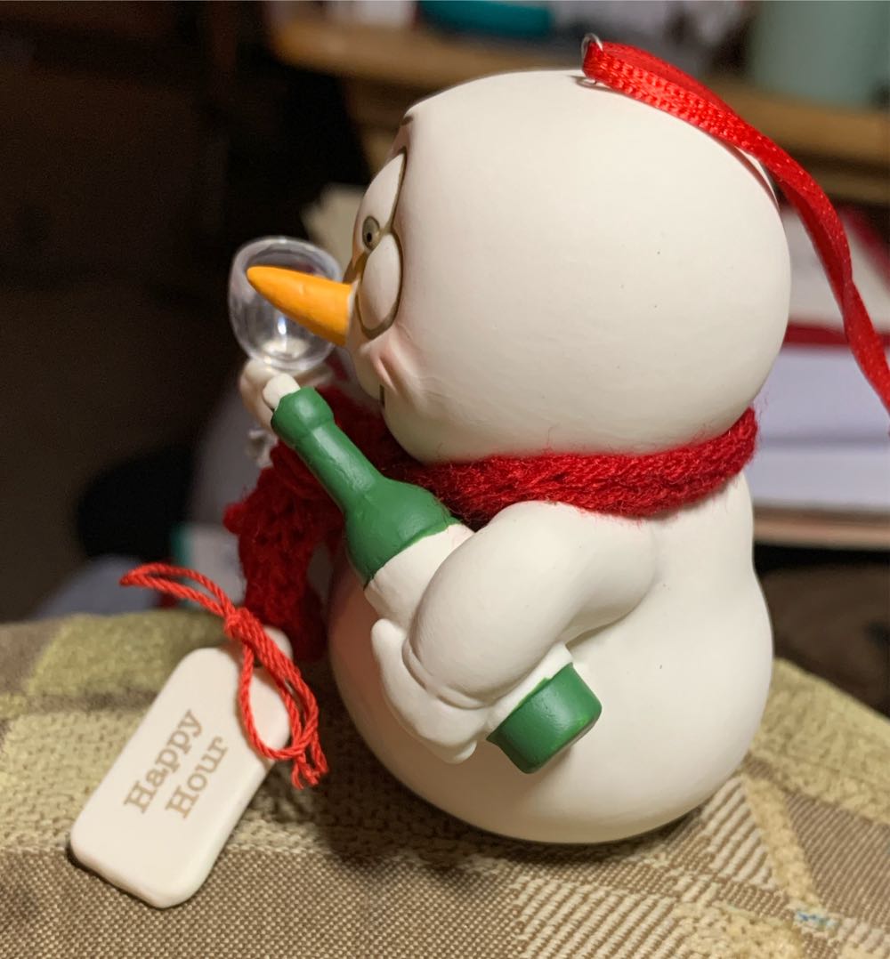 Happy Hour - Snowpinions (Snowmen) ornament collectible - Main Image 2