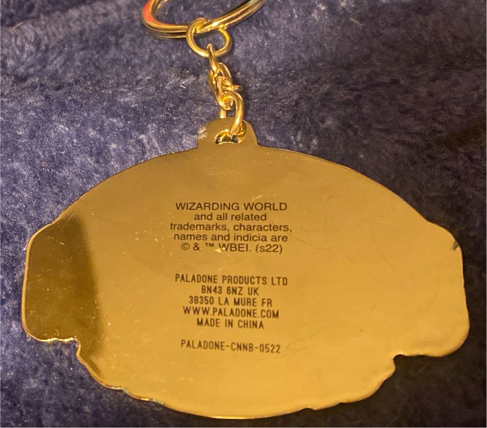 Quiditch At Hogwarts Golden Snitch Keychain - Quidditch (Harry Potter) ornament collectible - Main Image 2