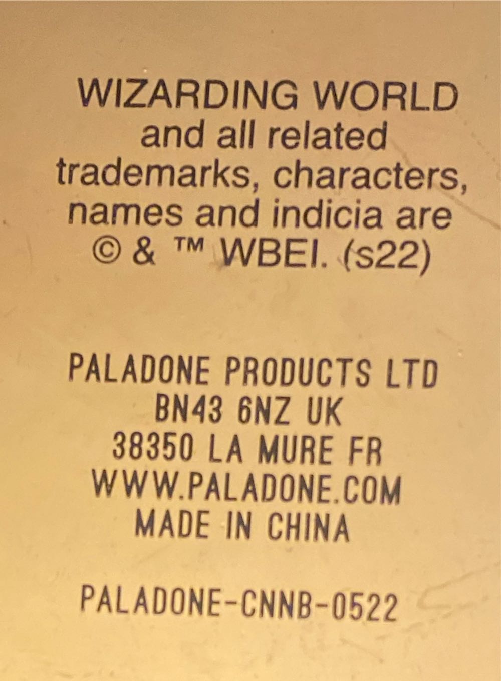 Quiditch At Hogwarts Golden Snitch Keychain - Quidditch (Harry Potter) ornament collectible - Main Image 3