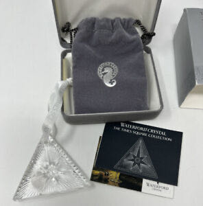 Waterford Crystal Times Square Christmas New ”star Hope” In - Times Square ornament collectible [Barcode 024258287983] - Main Image 1