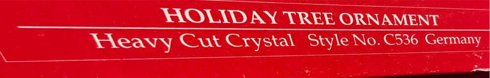 Gorham Holiday Tree Ornament  ornament collectible - Main Image 2