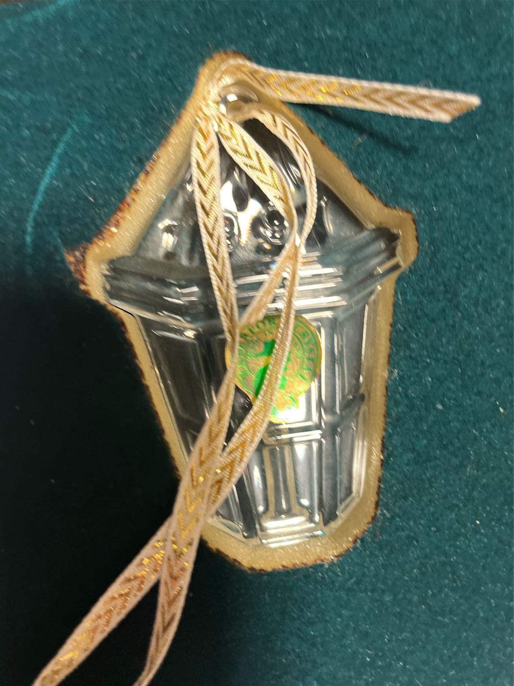 Waterford Crystal Laterern Ornament 1997 5th Edition - Memories Ornament Collection ornament collectible - Main Image 1