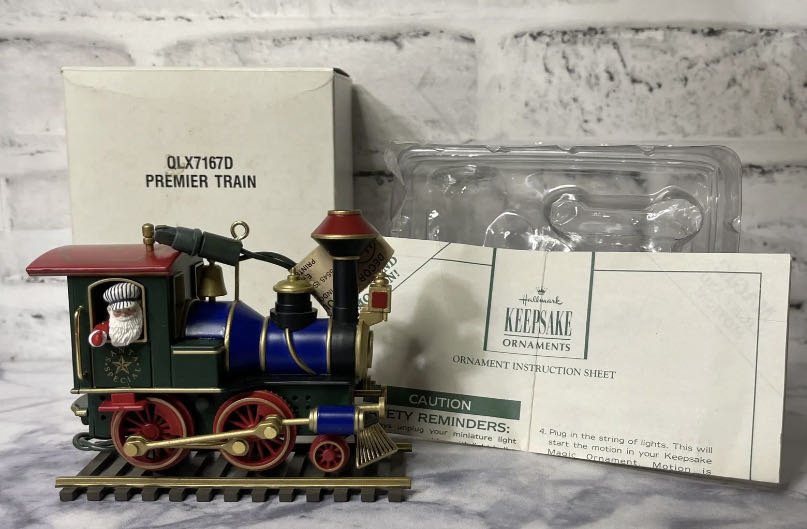 Santa Special Premier Train  (Train, Santa) ornament collectible - Main Image 2