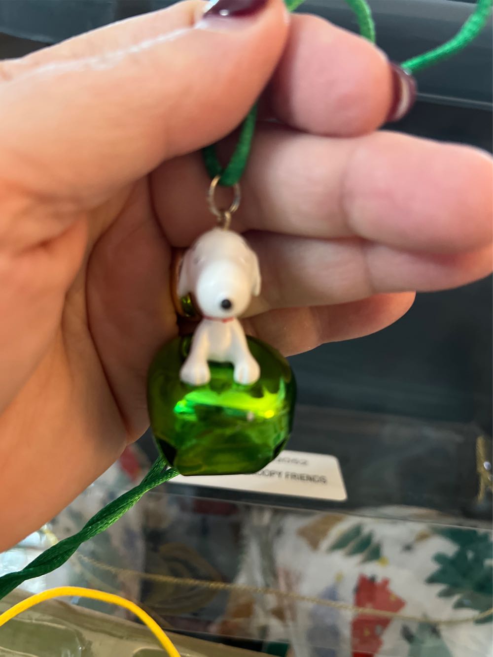 Peanuts Jingle Buddies With Cord 4-piece Set  ornament collectible [Barcode 089945244816] - Main Image 3