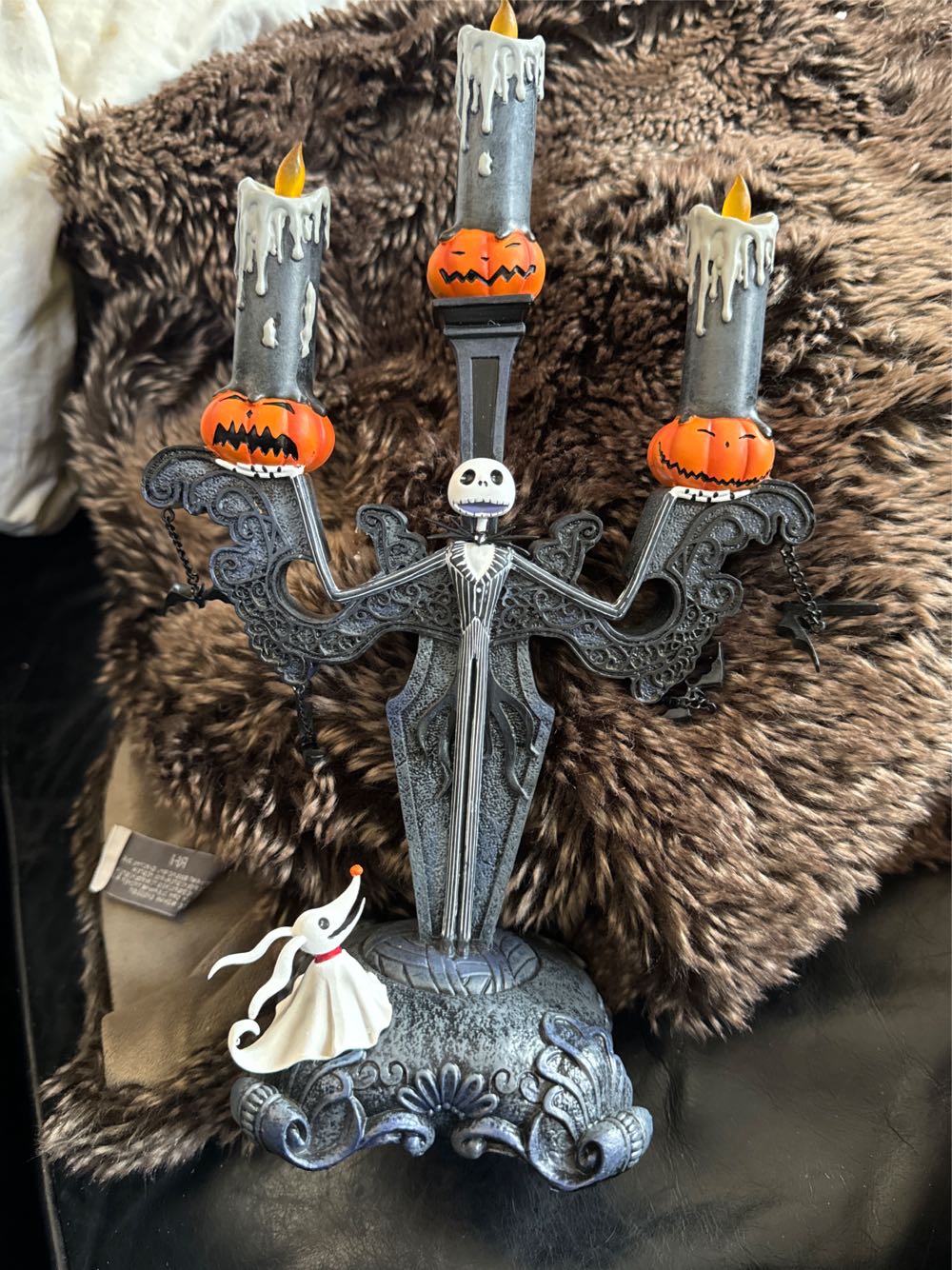 Nightmare Before Christmas Candleabra  (NBXMAS) ornament collectible - Main Image 1
