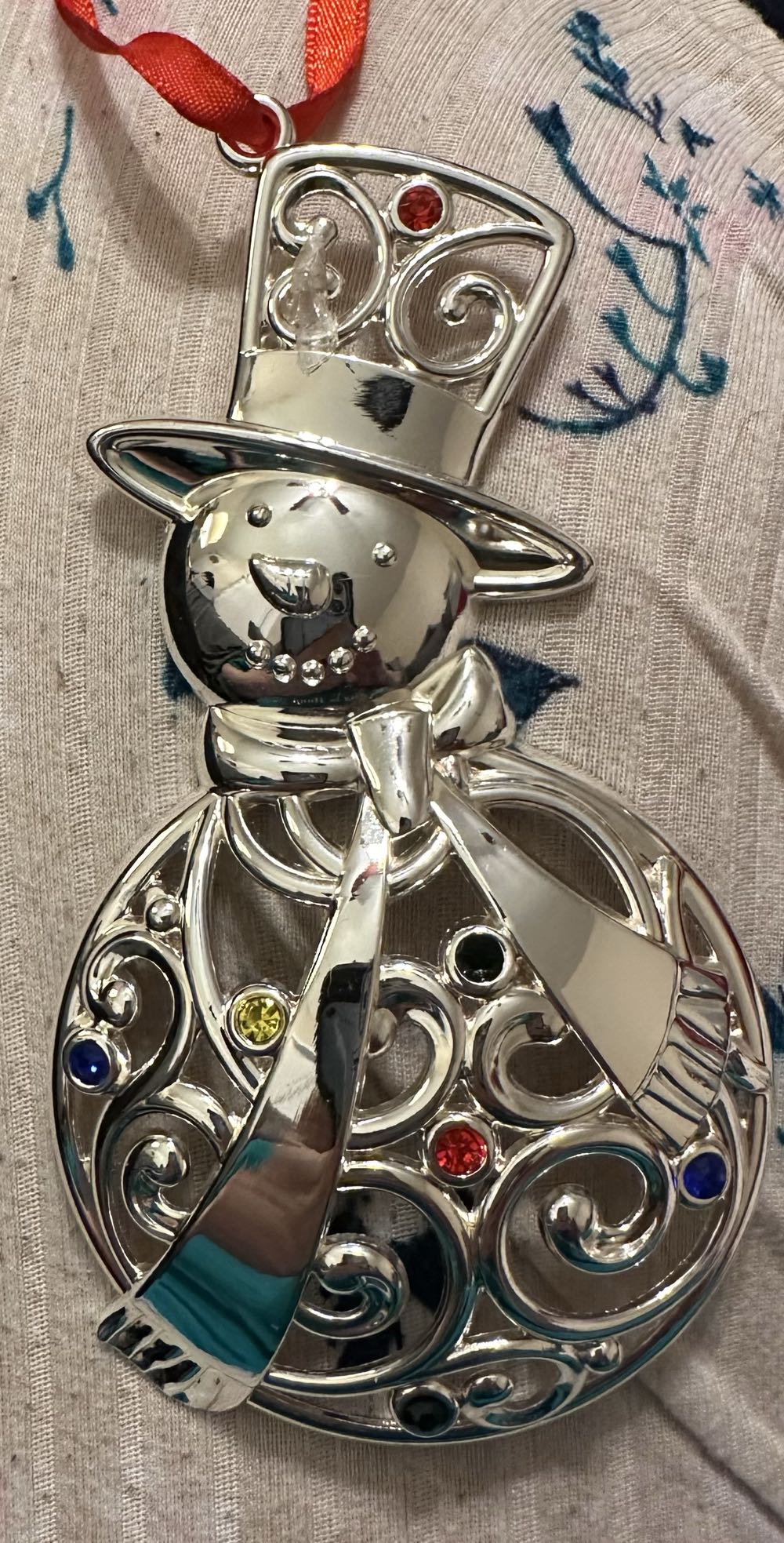 Lenox Snowman  ornament collectible - Main Image 2