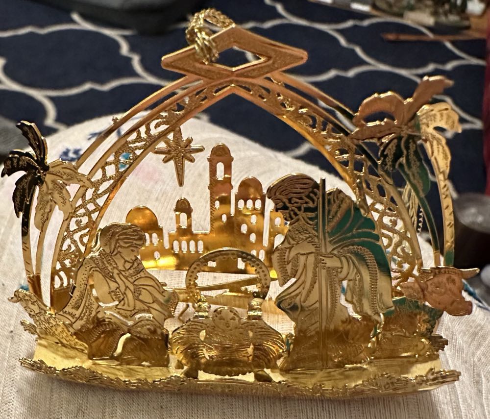 Metal Bethlaham  ornament collectible - Main Image 3