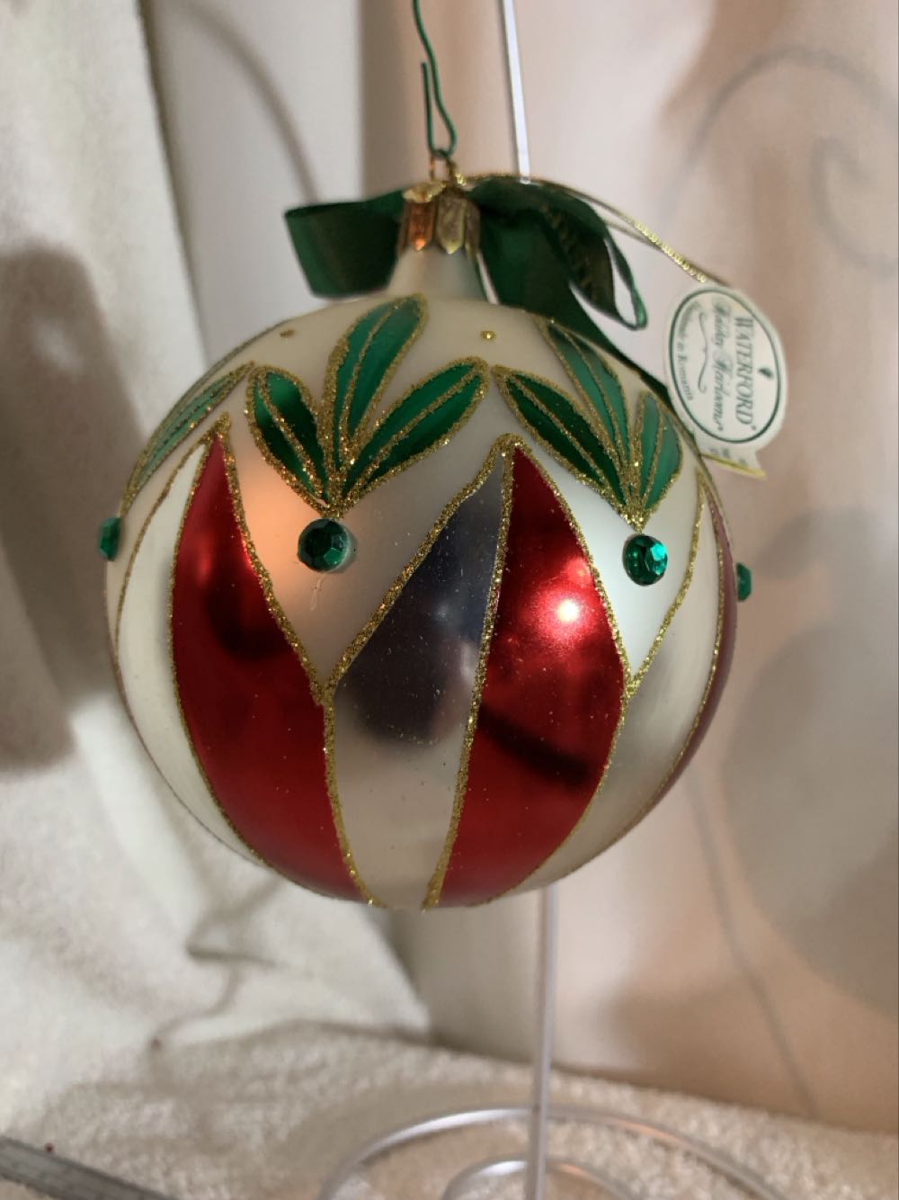Christmas Banner - Holiday Heirlooms (Christmas Tree Ornament) ornament collectible - Main Image 2