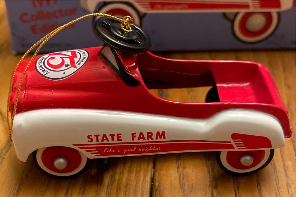 State Farm 75th Anniversary Mini Pedal Car Old - State Farm (State Farm) ornament collectible [Barcode 085475216552] - Main Image 4