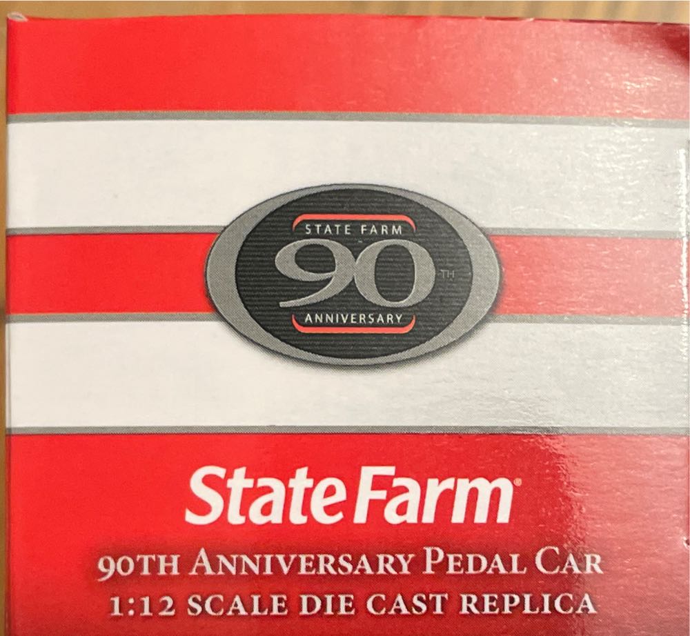 State Farm 90th Anniversary Pedal Car - State Farm (State Farm) ornament collectible - Main Image 4