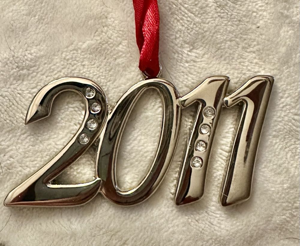 Vintage Glass Icicle - Clear