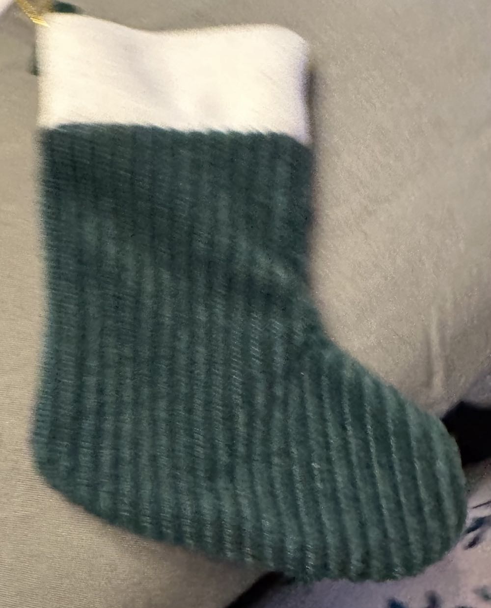 From Santa Mini Stocking  ornament collectible - Main Image 2