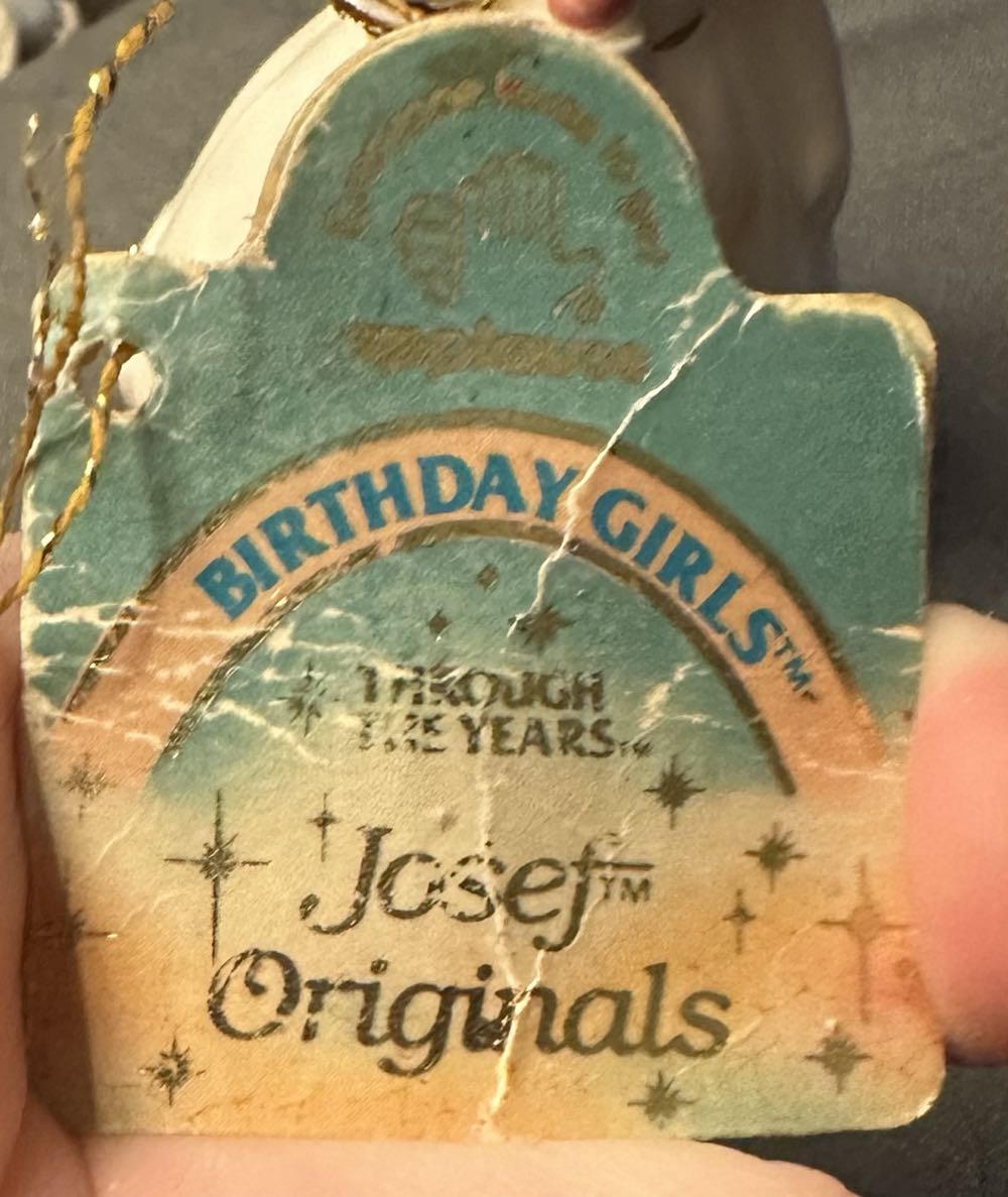 Josef Originals New Baby  ornament collectible [Barcode 083361601635] - Main Image 2