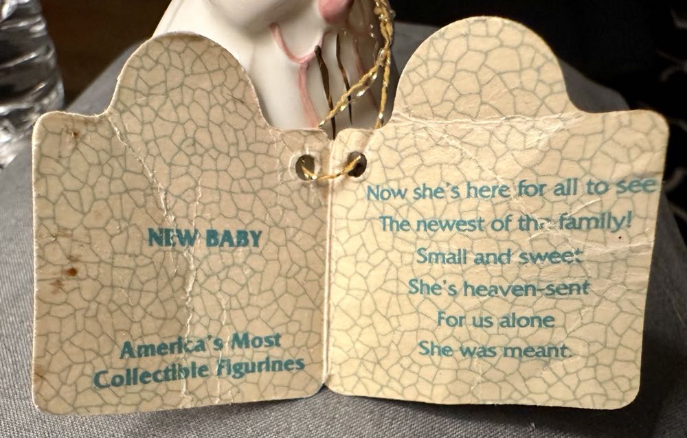 Josef Originals New Baby  ornament collectible [Barcode 083361601635] - Main Image 3