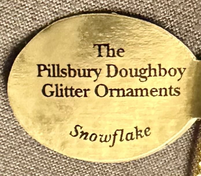 The Pillsbury Doughboy Glitter Ornament   ornament collectible - Main Image 3