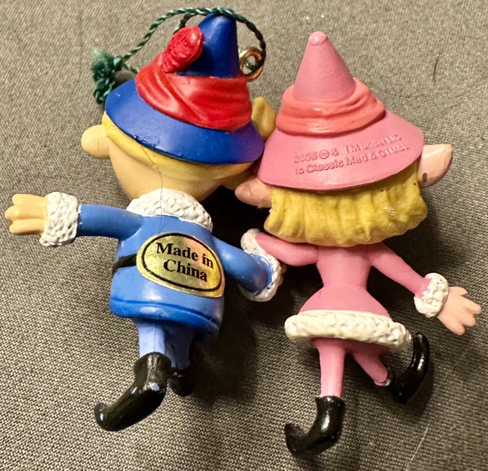 Rudolph The Red Nose Reindeet Elves  ornament collectible - Main Image 2