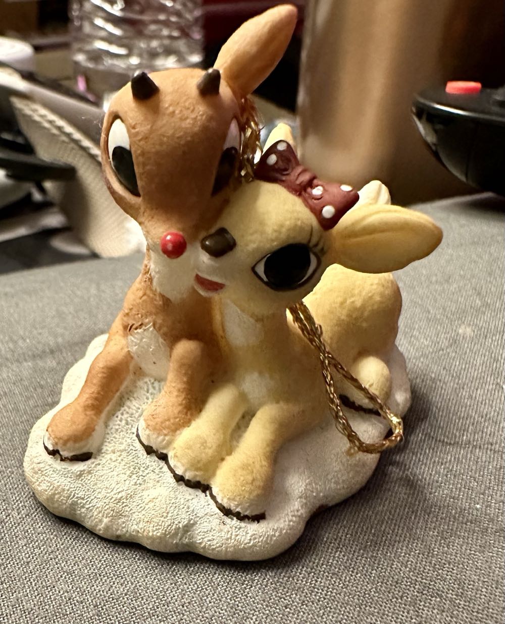 Rudolph And Clarece  ornament collectible - Main Image 2
