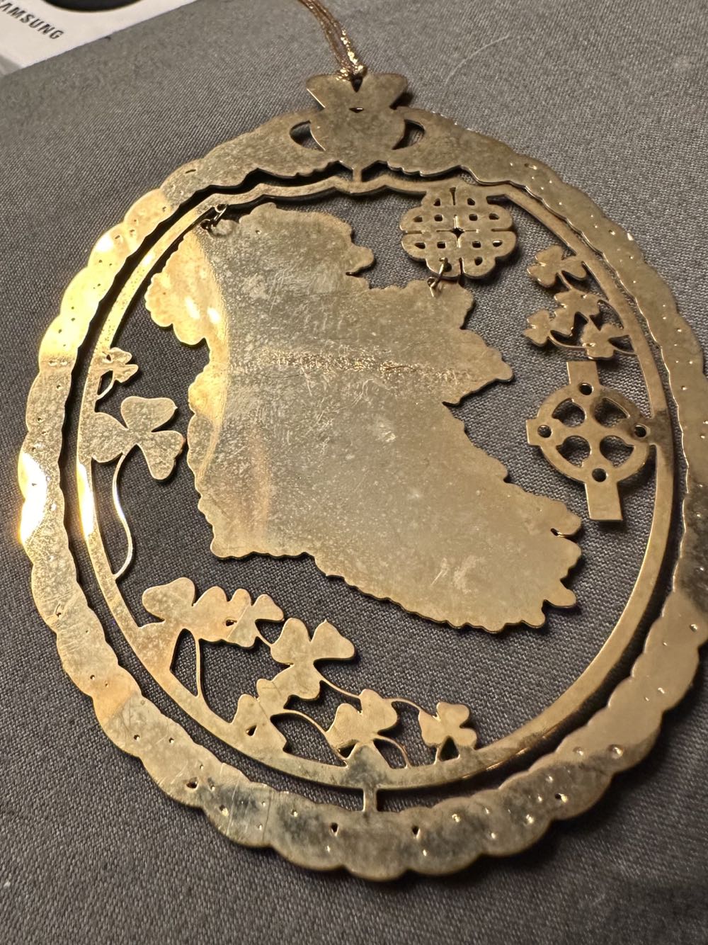 Ireland Metal Ornament  ornament collectible - Main Image 2