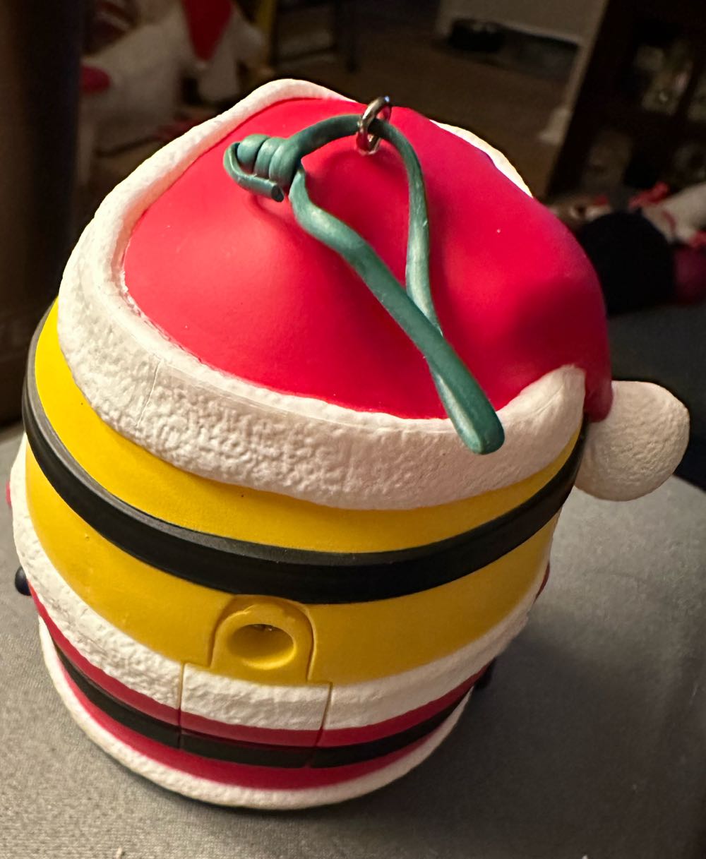 Hallmark Keepsake Christmas Ornament 2022, Minions: The Rise of Gru, Otto Tune with Music, Plastic  ornament collectible - Main Image 2