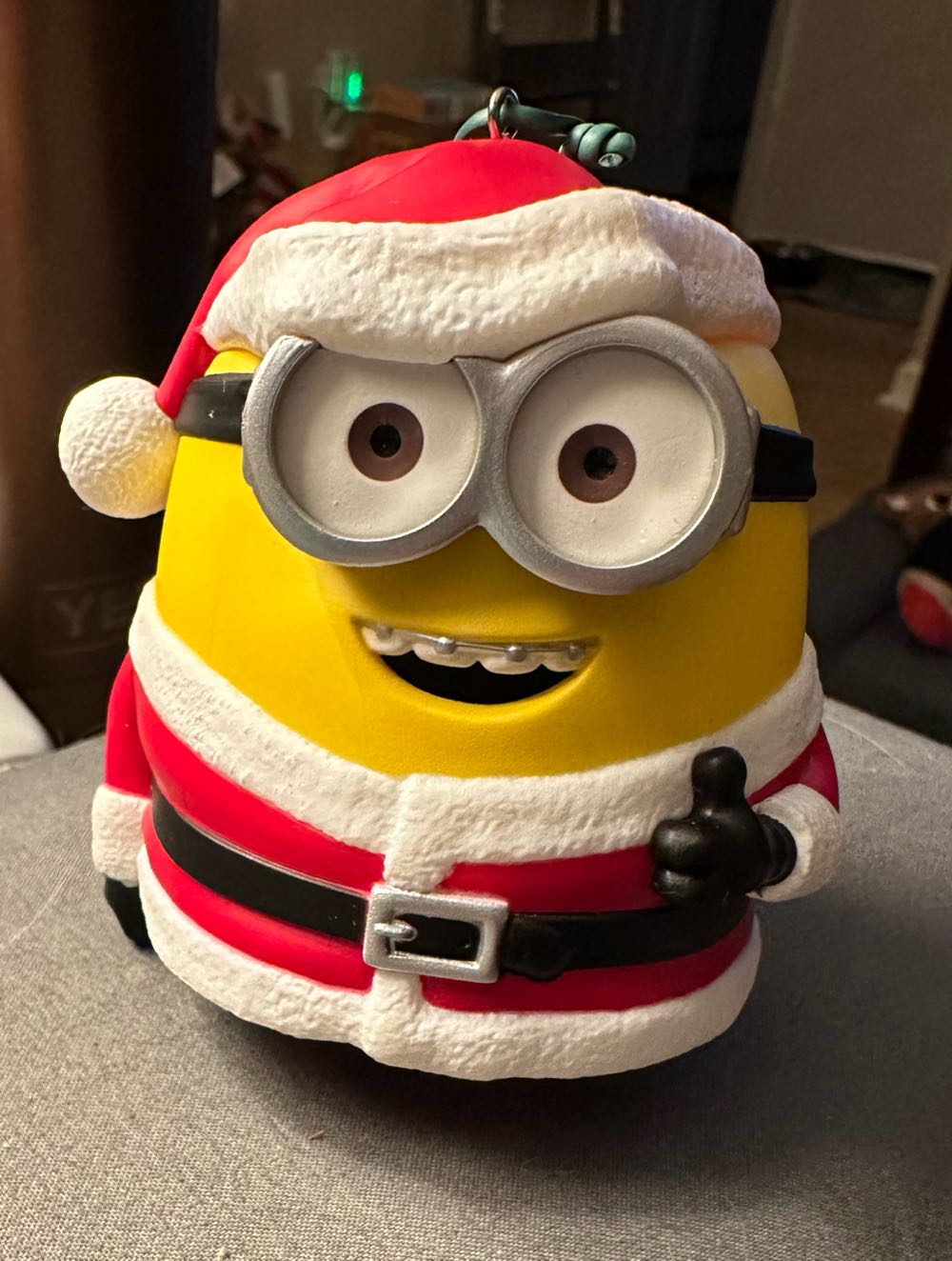 Hallmark Keepsake Christmas Ornament 2022, Minions: The Rise of Gru, Otto Tune with Music, Plastic  ornament collectible - Main Image 3