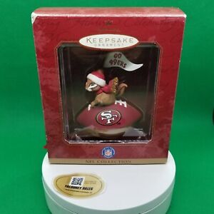 San Francisco 49ers Football Hallmark Ornament 1999  ornament collectible [Barcode 015012501582] - Main Image 1