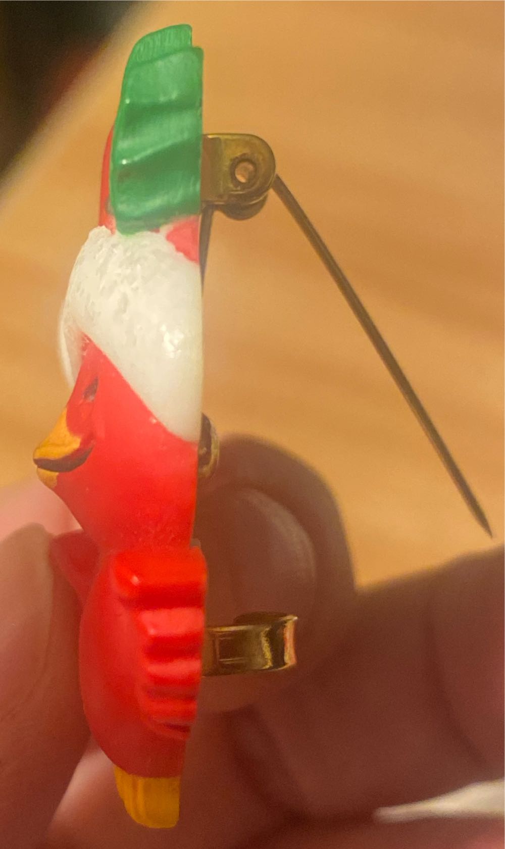 Hallmark Red Cardinal Pin - Holiday Pins (Cardinal) ornament collectible - Main Image 3