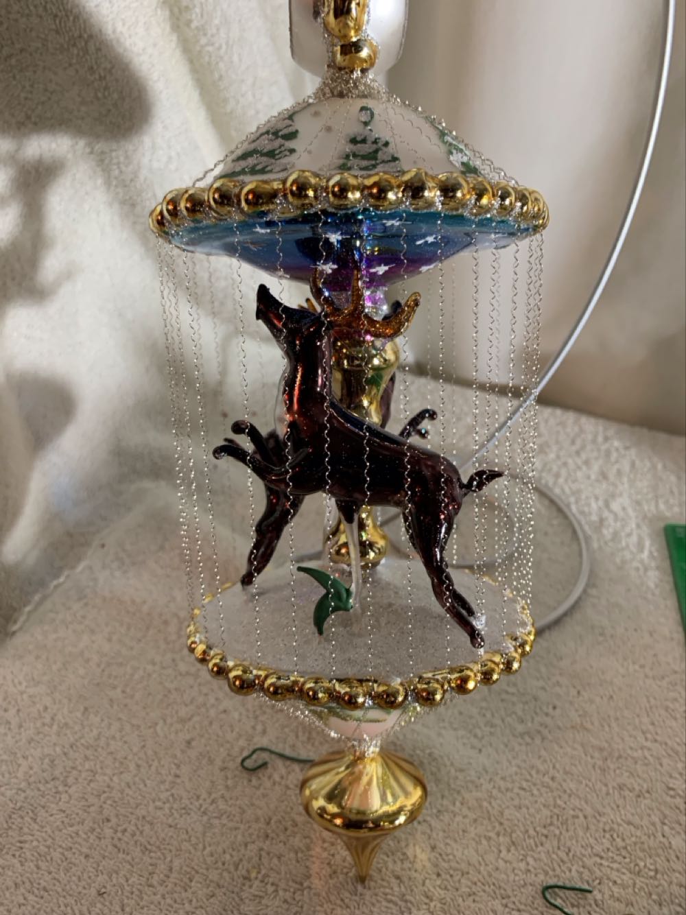Stag Carousel - Master Craftsman (Circus) ornament collectible - Main Image 2