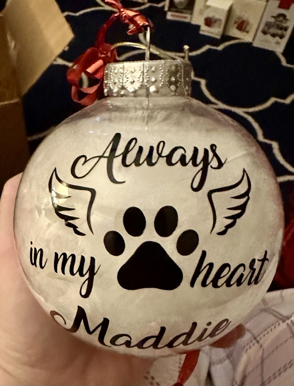Always In My Heart - Maddie  ornament collectible - Main Image 2
