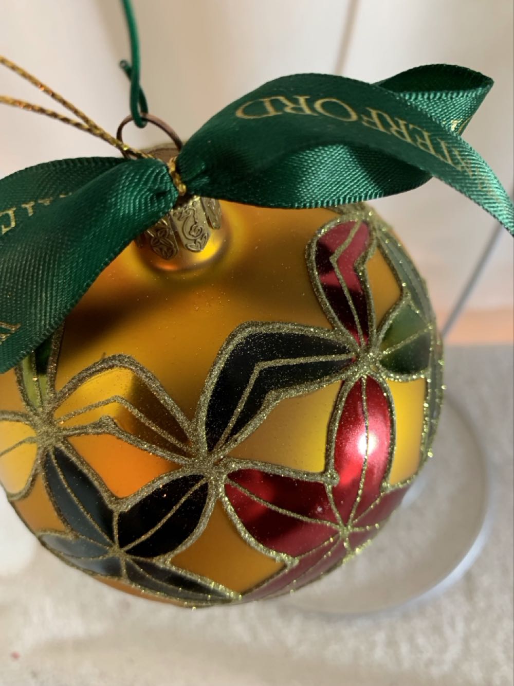 Lismore, Gold - Holiday Heirlooms (Christmas Tree Ornament) ornament collectible - Main Image 3