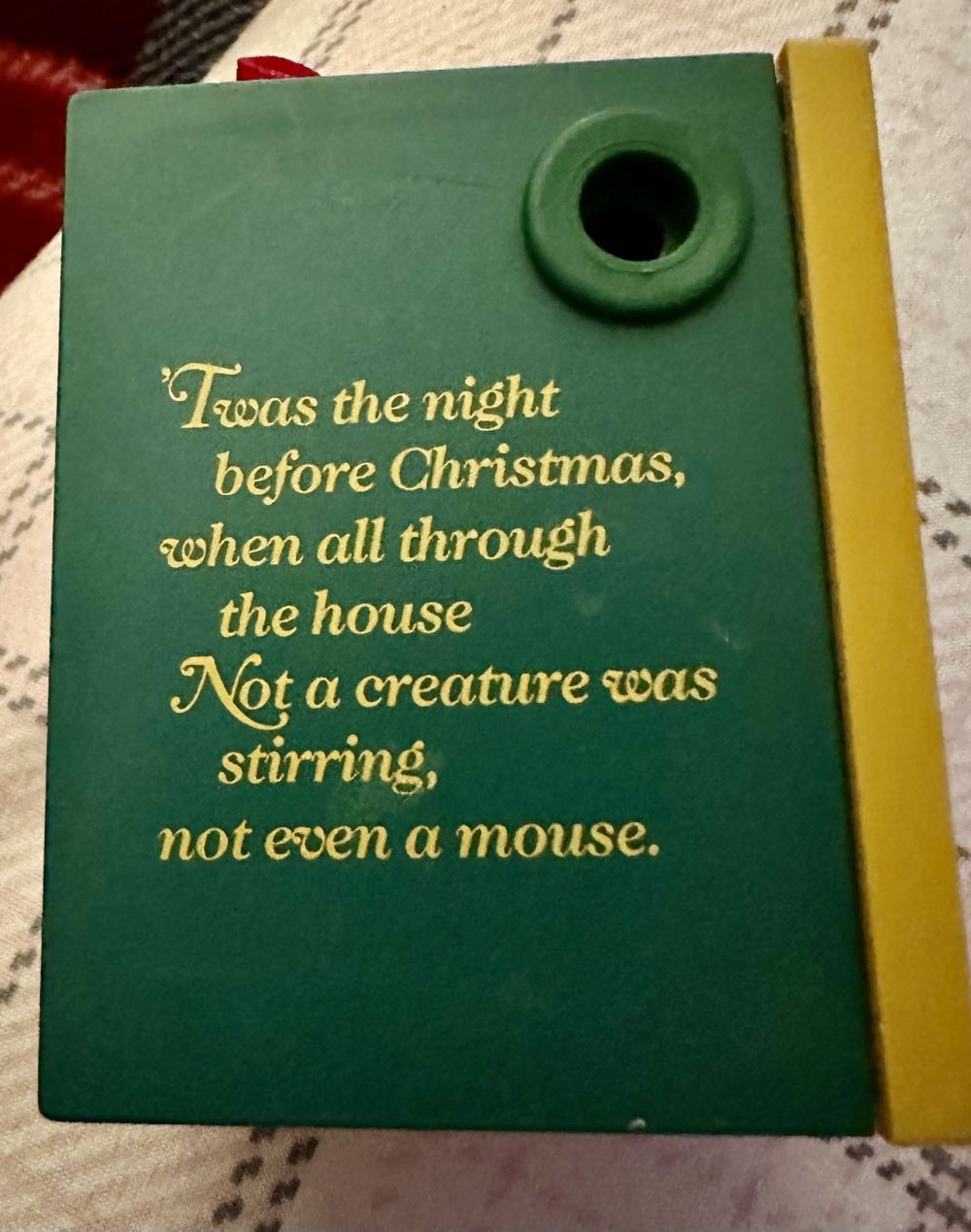 The Night Before Christmas  ornament collectible - Main Image 3